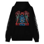 Propaganda Felpa Wolf Hoodie Black