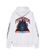 Propaganda Felpa Wolf Hoodie White