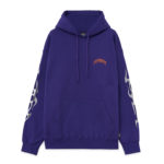 Propaganda Felpa Skeleton Hoodie Purple - immagine 3