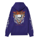 Propaganda Felpa Skeleton Hoodie Purple