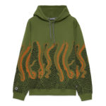 Octopus Felpa Fingerz Hoodie Army