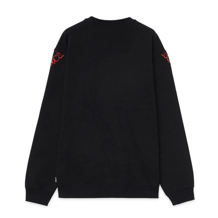 Iuter Felpa Double Nepal Crew Black - immagine 5