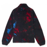 Iuter Giacca Tie Dye Fur Zip Neck Purple - immagine 3