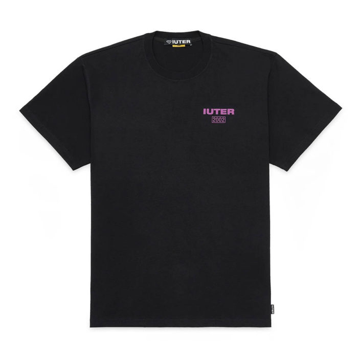 Iuter T-Shirt Fast Logo Tee Black - immagine 3