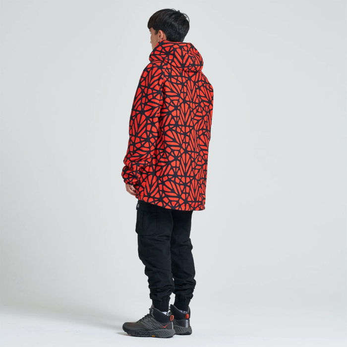 Dolly Noire Giacca Bosco Pattern Jacket Hoodie Zip - immagine 5