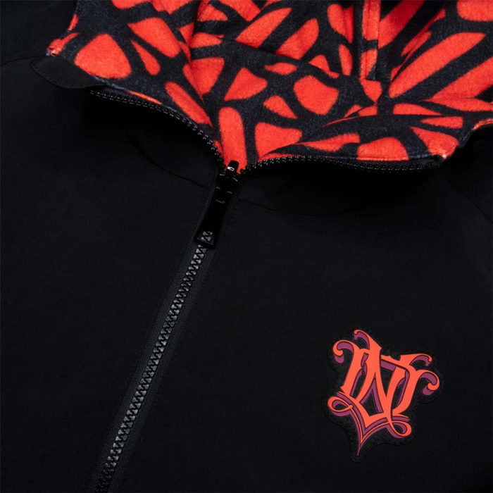 Dolly Noire Giacca Bosco Pattern Jacket Hoodie Zip - immagine 11