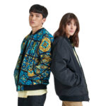 Dolly Noire Giacca Maioliche Pattern Jacket Bomber - immagine 3