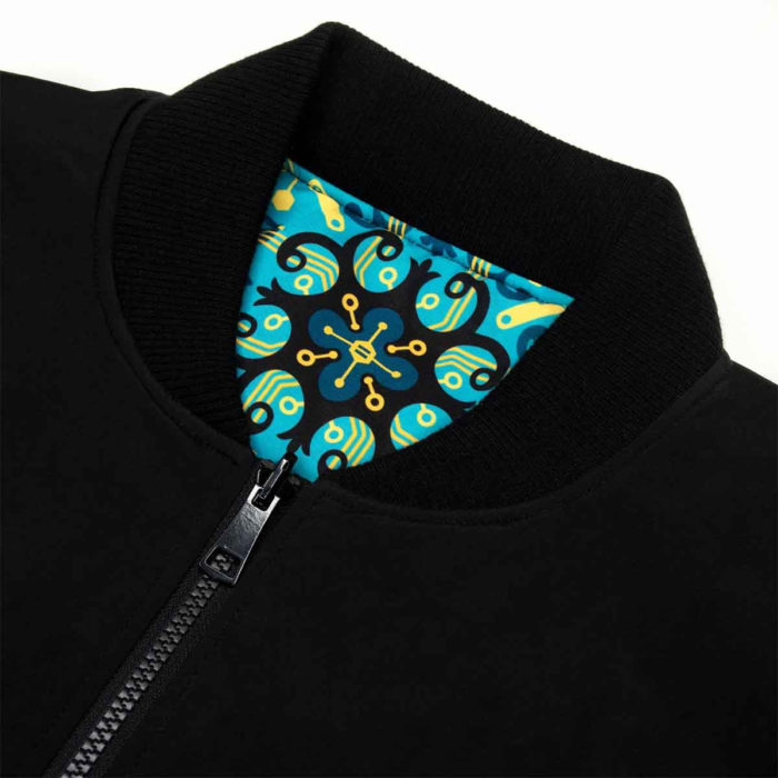 Dolly Noire Giacca Maioliche Pattern Jacket Bomber - immagine 12