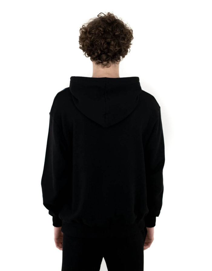 Phobia Felpa Black Hoodie Purple Lightning - immagine 4