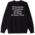 Obey Felpa Love Is The Cure Crew Speciality Fleece Black - immagine 3