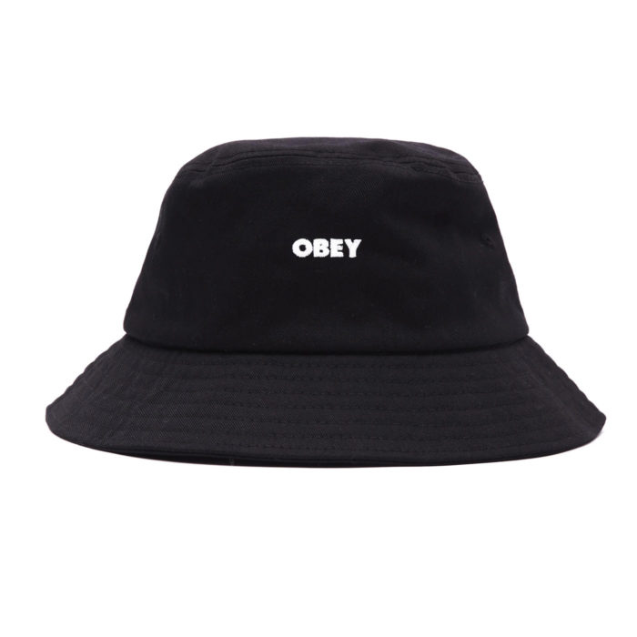 Obey Cappello Bold Twill Bucket Hat Black - immagine 2