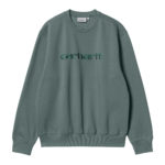 Carhartt Wip Felpa Carhartt Sweatshirt Eucalyptus/Frasier