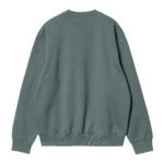 Carhartt Wip Felpa Carhartt Sweatshirt Eucalyptus/Frasier - immagine 3
