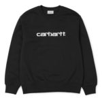 Carhartt Wip Felpa Carhartt Sweatshirt Black/White
