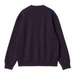 Carhartt Wip Felpa Carhartt Sweatshirt Dark Iris/Cold Viola - immagine 3