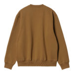 Carhartt Wip Felpa Carhartt Sweatshirt Hamilton Brown/Black - immagine 3