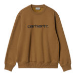 Carhartt Wip Felpa Carhartt Sweatshirt Hamilton Brown/Black