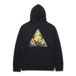 HUF Felpa New Dawn TT PO Hoodie Black