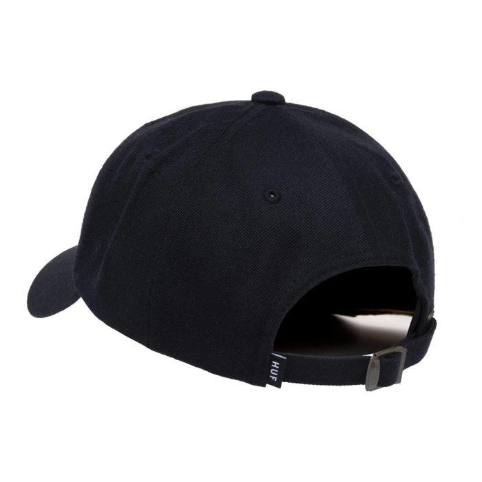 HUF Cappello Test Screen Curved Visor 6-Panel Hat Black - immagine 3