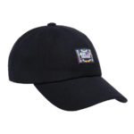 HUF Cappello Test Screen Curved Visor 6-Panel Hat Black
