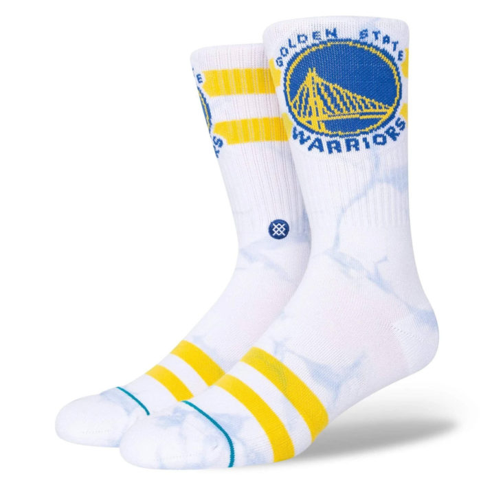 Stance Calze Warriors Dyed Crew Sock Blue - immagine 2