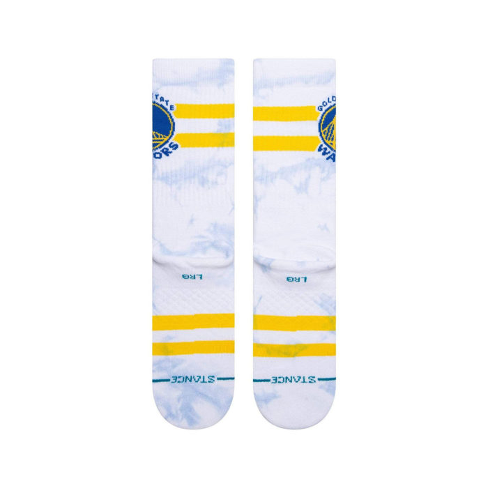 Stance Calze Warriors Dyed Crew Sock Blue - immagine 4