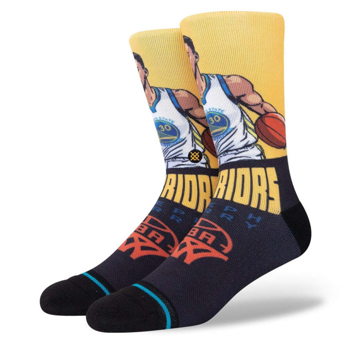 Stance Calze Graded Steph Crew Sock Gold - immagine 2