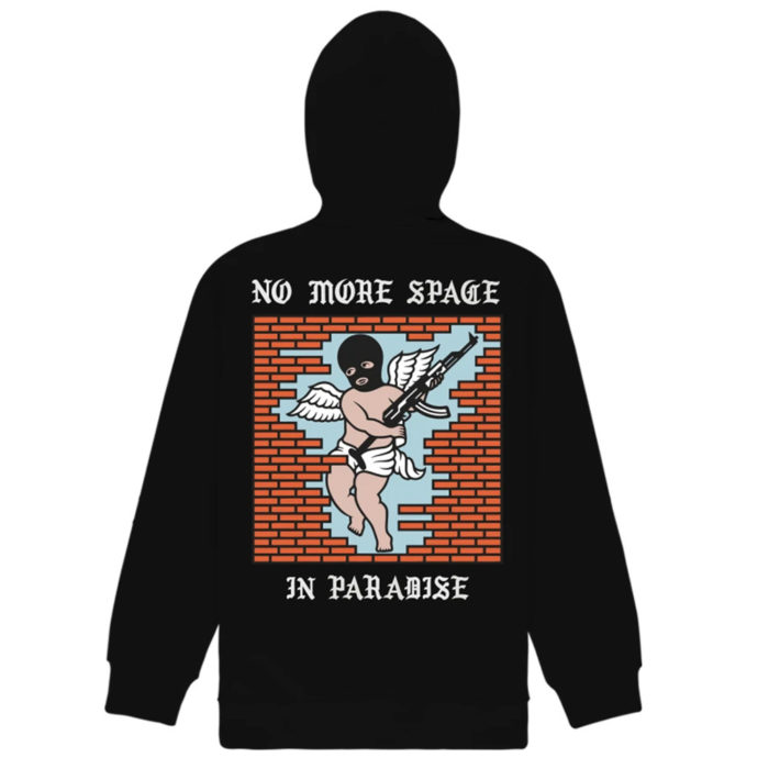 Doomsday Felpa No More Space Hoodie Black - immagine 2