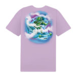 Doomsday Surf In Hell T-Shirt Lilac