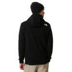 The North Face Felpa Threeyama Hoodie Black - immagine 3