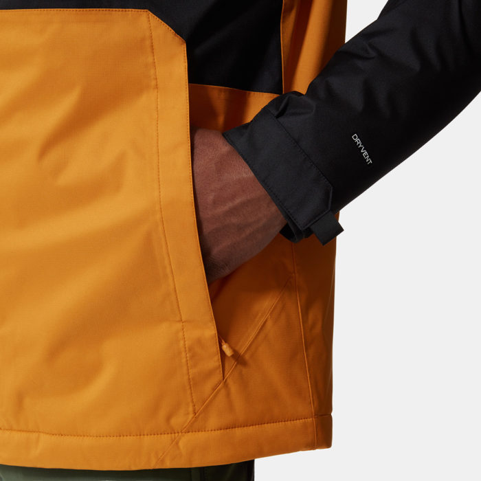 The North Face Giacca Millerton Insulated Jacket Citrine Yellow/Black - immagine 7
