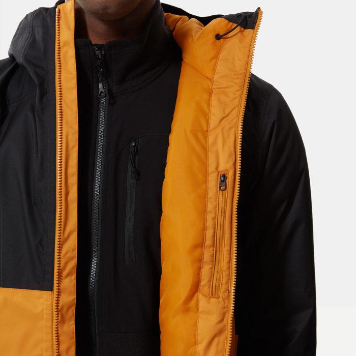 The North Face Giacca Millerton Insulated Jacket Citrine Yellow/Black - immagine 9