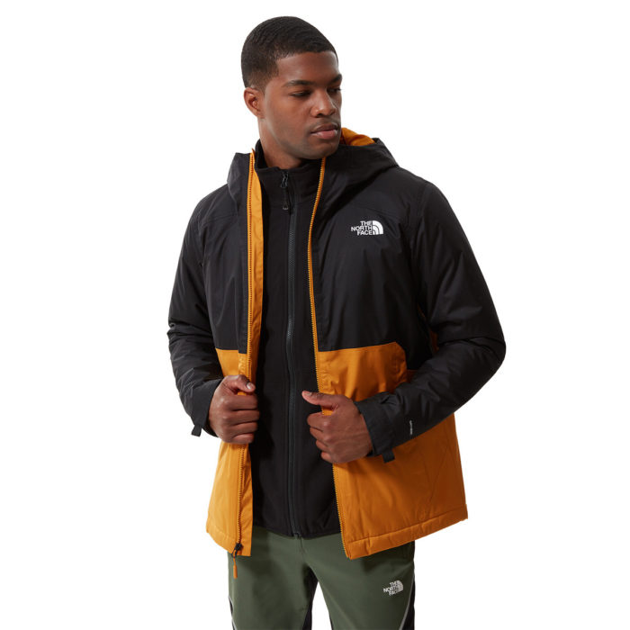 The North Face Giacca Millerton Insulated Jacket Citrine Yellow/Black - immagine 4