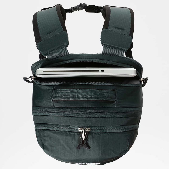 The North Face Zaino Borealis Dark Sage Green/Red Orange - immagine 5