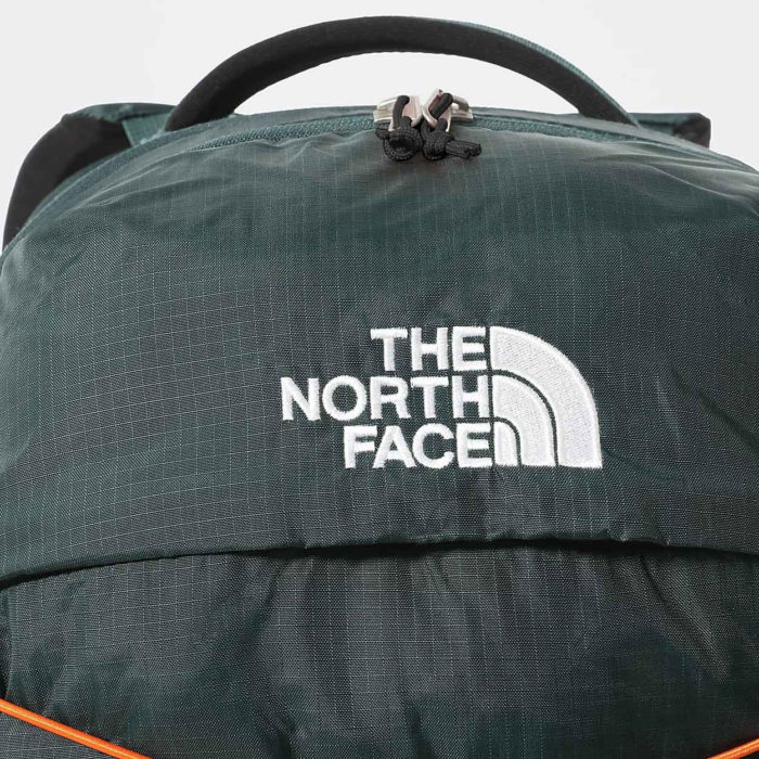 The North Face Zaino Borealis Dark Sage Green/Red Orange - immagine 6