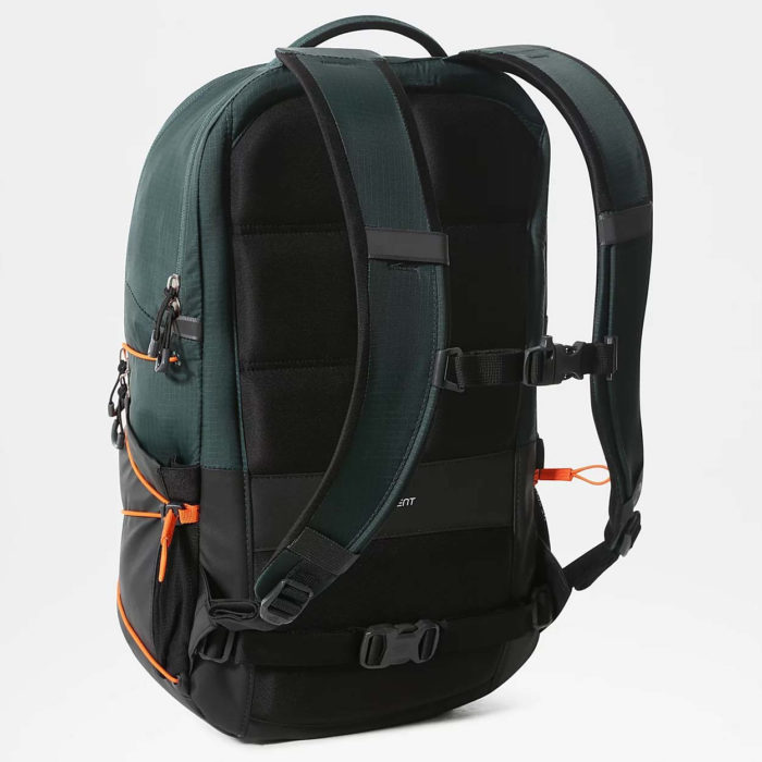 The North Face Zaino Borealis Dark Sage Green/Red Orange - immagine 7