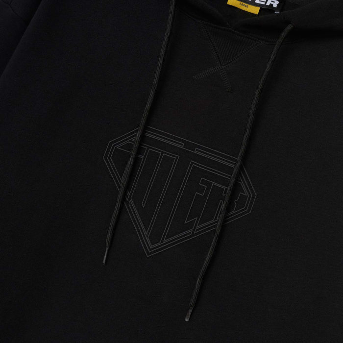 Iuter Felpa Logo Hoodie Black - immagine 4