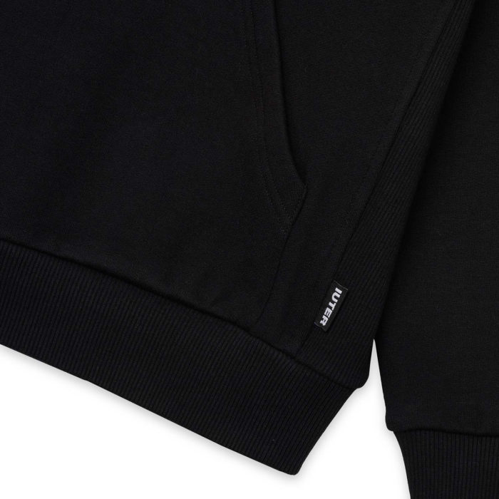 Iuter Felpa Logo Hoodie Black - immagine 5