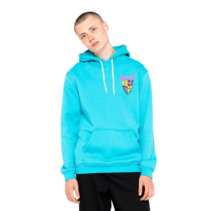 Santa Cruz Felpa Bullet Riot Hood Cyan - immagine 4
