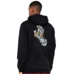 Santa Cruz Felpa Pool Snakes Hand Hood Black