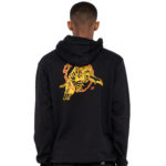 Santa Cruz Felpa Salba Tiger Club Hood Black