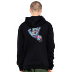 Santa Cuz Felpa Growth Hand Hood Black