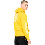 Santa Cruz Felpa Opus Dot Stripe Hood Mustard