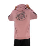 Santa Cruz Felpa Opus Dot Stripe Hood Washed Grape