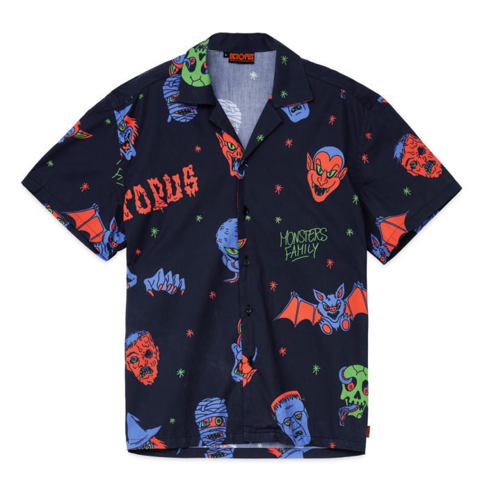 Octopus Camicia Halloween Monsters Shirt - immagine 2