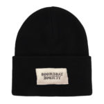 Doomsday Cappello Logo Tag Beanie Black