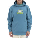 RIPNDIP Felpa Capitan Fuck Off Embroidered Hoodie Slate
