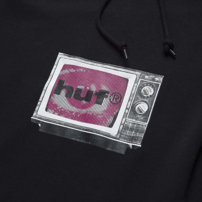 HUF Felpa Eye Witness PO Hoodie Black - immagine 3