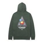 HUF Felpa Video Format TT PO Hoodie Dark Green