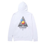 HUF Felpa Video Format TT PO Hoodie White